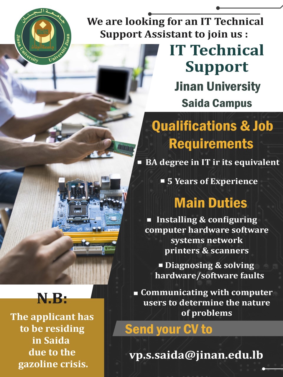 it support saida