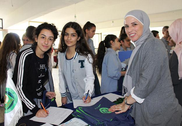 مشاركة الجنان في المعرض التوجيهي في القبيات