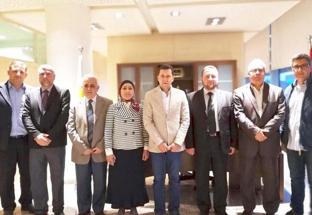 الجنان تهنئ نقيب المهندسين وتبحث معه في أطر التعاون المشترك