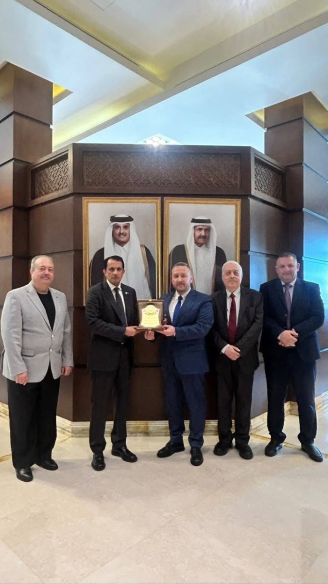 رئيس مجلس أمناء جامعة الجنان يزور سفير دولة قطر في لبنان