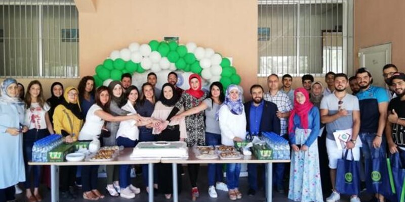 جامعة الجنان تستقبل طلابها الجدد في فرع صيدا