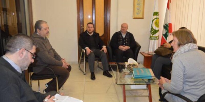 وفد من الصليب الأحمر الدولي يزور جامعة الجنان