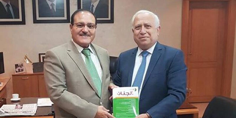 زيارة رئيس جامعة الجنان لوزير التعليم العالي الأردني