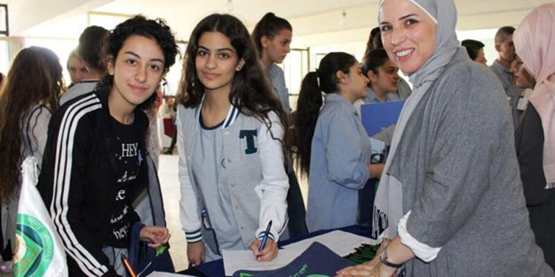 مشاركة الجنان في المعرض التوجيهي في القبيات