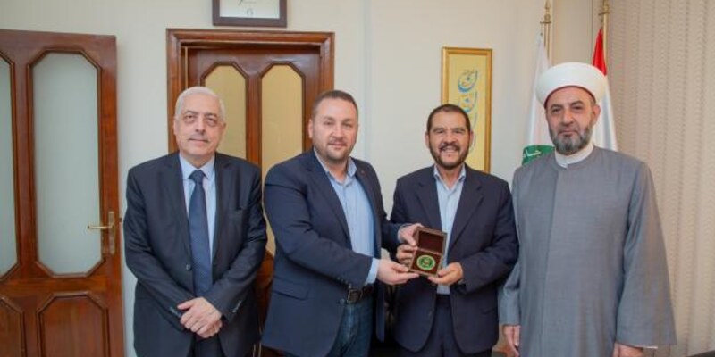 استقبال عميد الجامعة الإسلامية الأمريكيّة