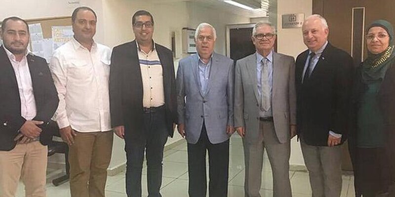 زيارة المنسق العام لتيار المستقبل في الجنوب للجامعة