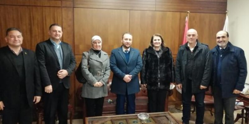 زيارة تهنئة لنقيبة المحامين
