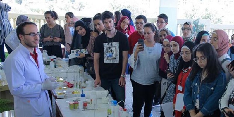 كلية العلوم تنظم نشاطا علميا لطلاب الثانويات SCIENCE BOOT CAMP