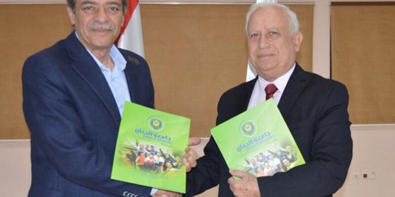 إتفاقية إعلامية جديدة بين الجامعة وقناة فلسطين اليوم