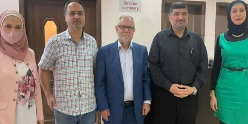 زيارة رئيس مجموعة الكيلاني للجامعة