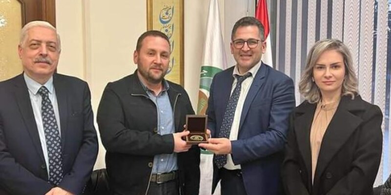 استقبال رئيس نقابة تكنولوجيا التربية