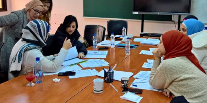 اجتماع لأساتذة قسم العلوم التمريضة