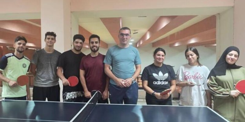 الجنان تواصل تفعيل فرقها الرياضيّة بتجارب أداء في لعبة كرة الطاولة