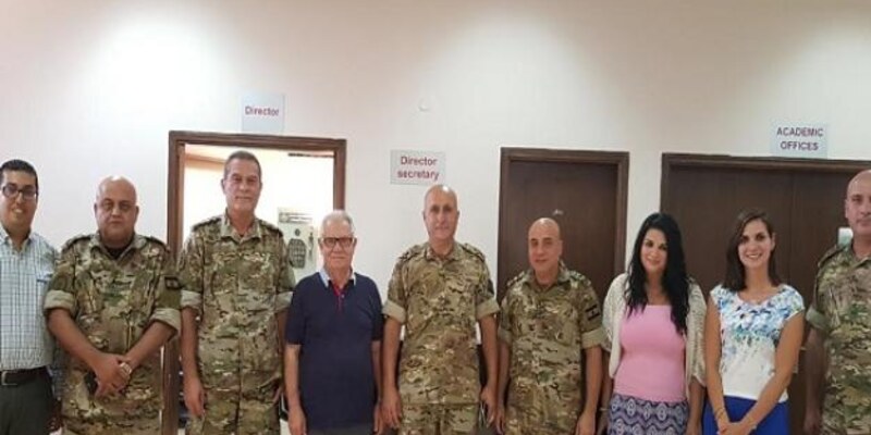 قيادة منطقة الجنوب العسكرية في جامعة الجنان - صيدا